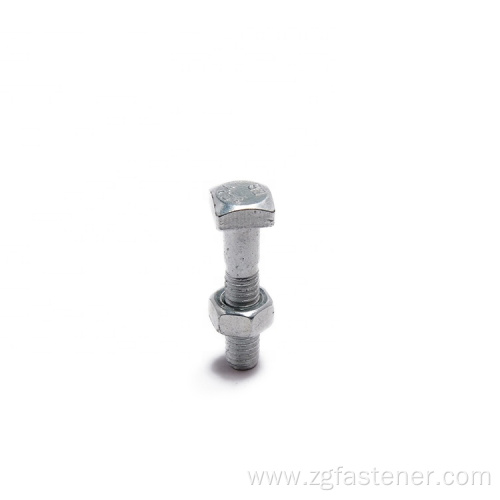 Stainless steel bolt and nut